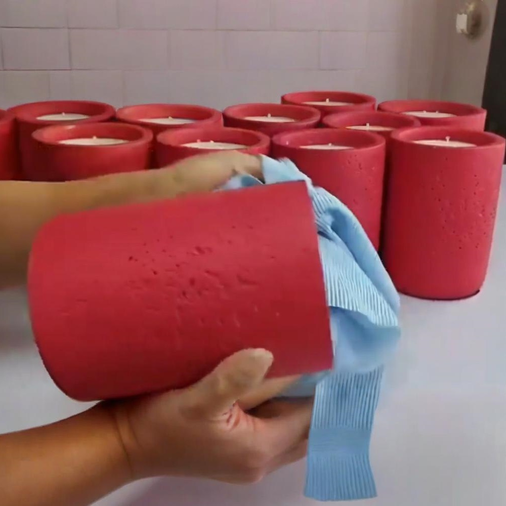 Appearance inspection of finished candles